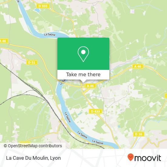 Mapa La Cave Du Moulin