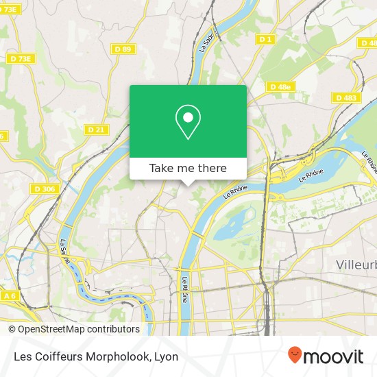 Les Coiffeurs Morpholook map