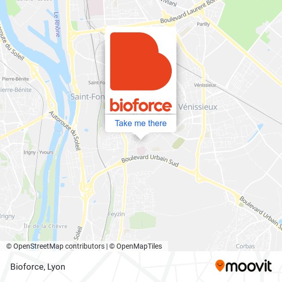 Mapa Bioforce