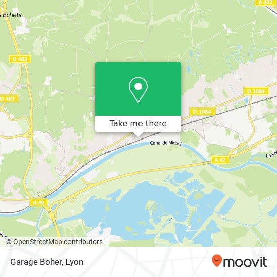 Garage Boher map