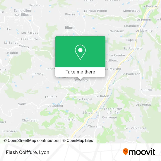 Flash Coiffure map