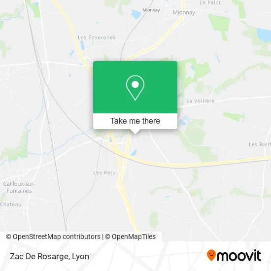 Zac De Rosarge map