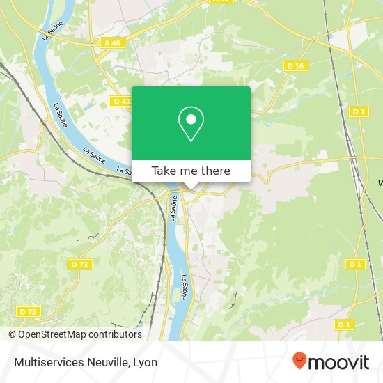 Multiservices Neuville map