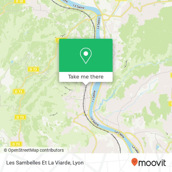 Mapa Les Sambelles Et La Viarde