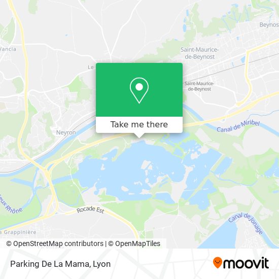 Parking De La Mama map