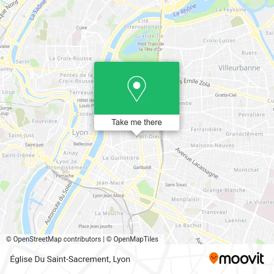 Église Du Saint-Sacrement map