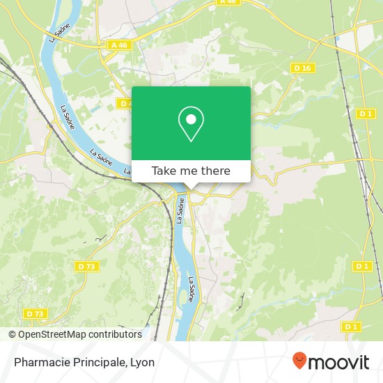 Mapa Pharmacie Principale