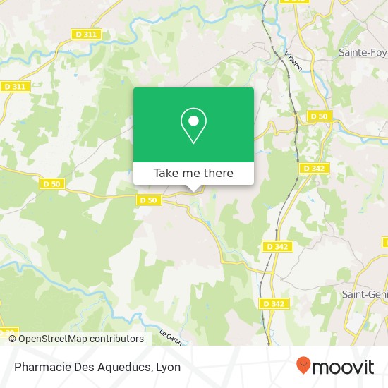 Pharmacie Des Aqueducs map