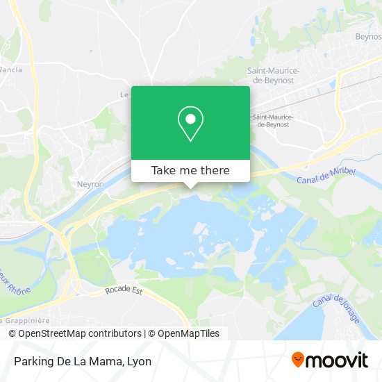 Parking De La Mama map