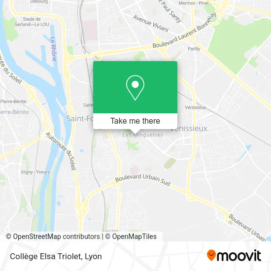 Collège Elsa Triolet map
