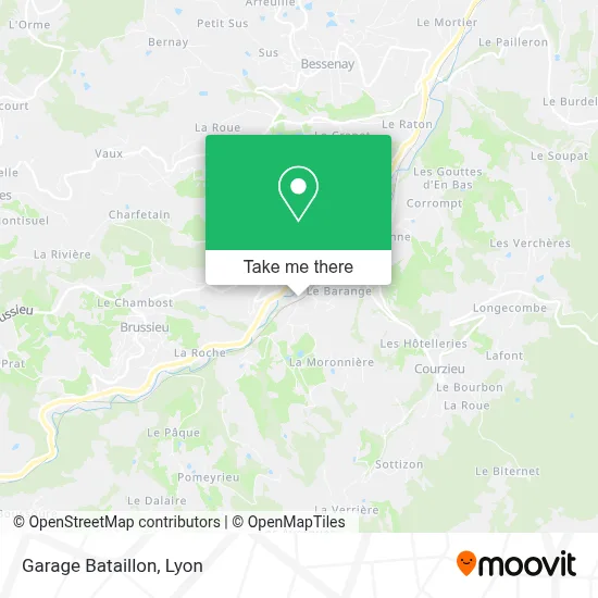 Garage Bataillon map