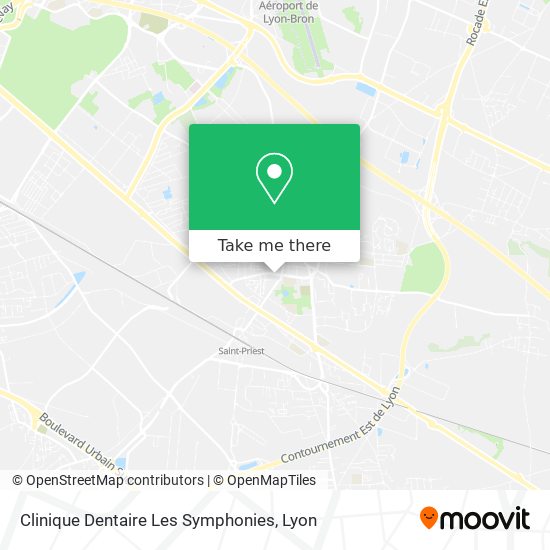 Clinique Dentaire Les Symphonies map