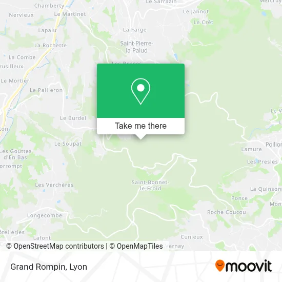 Grand Rompin map