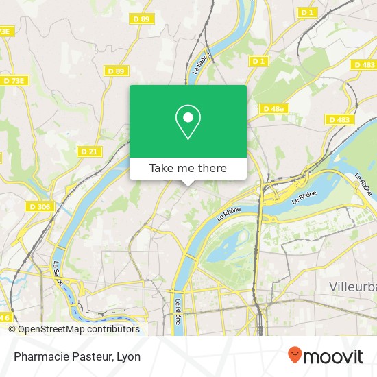 Pharmacie Pasteur map