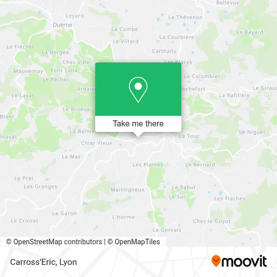 Carross'Eric map