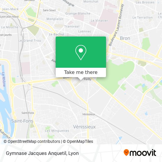 Gymnase Jacques Anquetil map