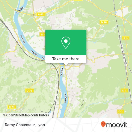 Mapa Remy Chausseur