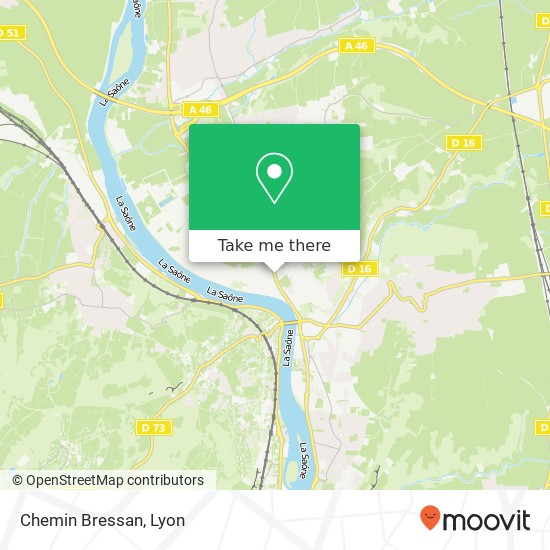 Chemin Bressan map