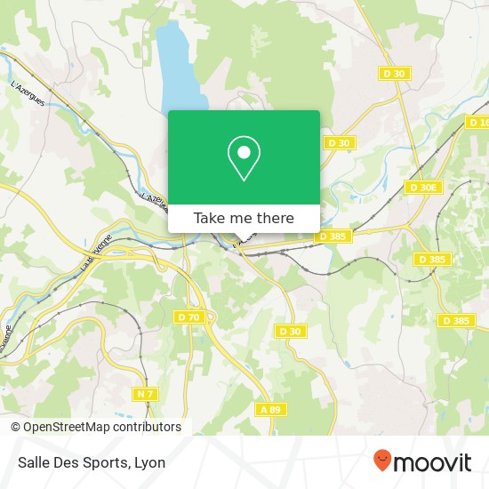 Salle Des Sports map