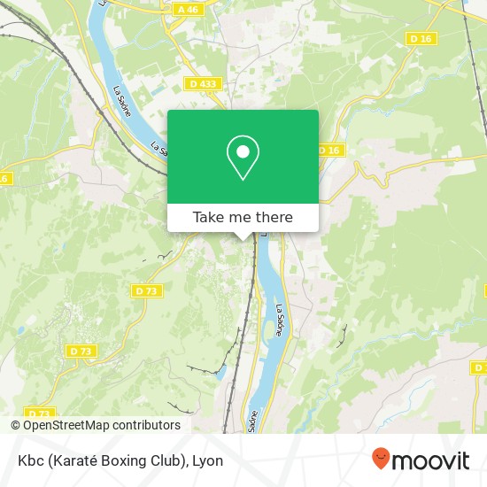 Kbc (Karaté Boxing Club) map