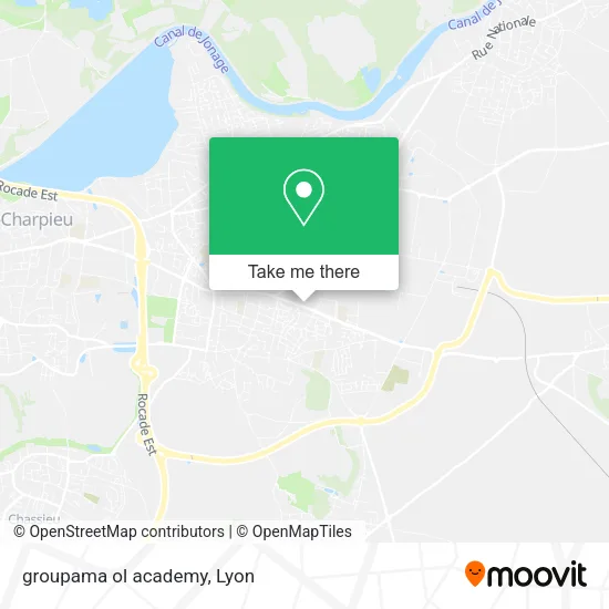 groupama ol academy map