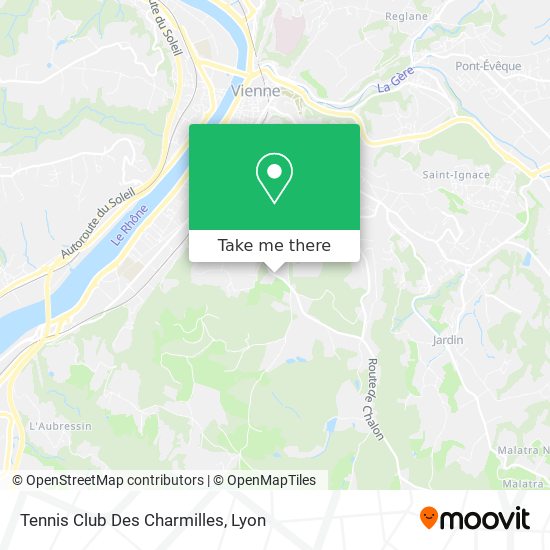 Tennis Club Des Charmilles map
