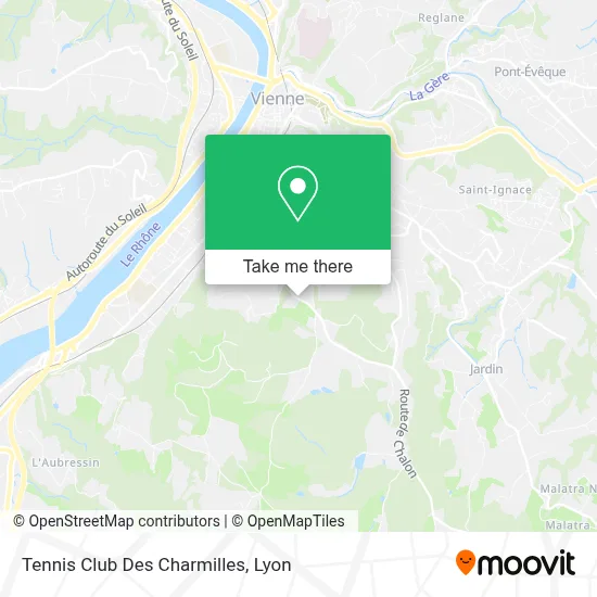Tennis Club Des Charmilles map