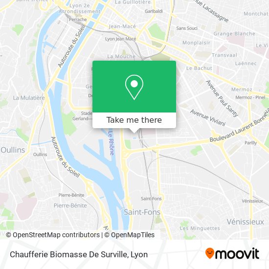 Chaufferie Biomasse De Surville map