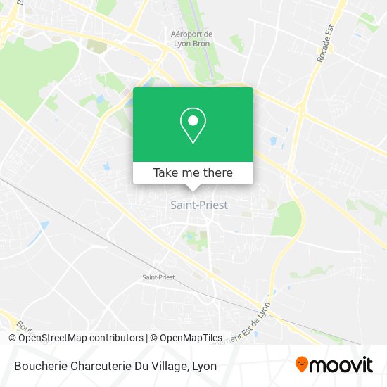 Boucherie Charcuterie Du Village map