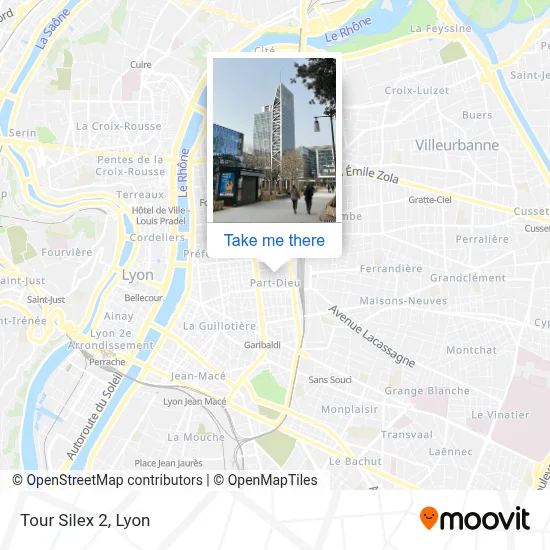 Tour Silex 2 map