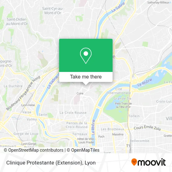 Clinique Protestante (Extension) map