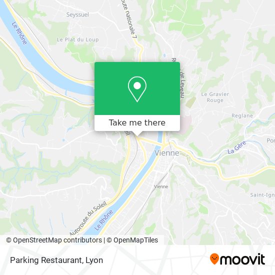 Parking Restaurant map