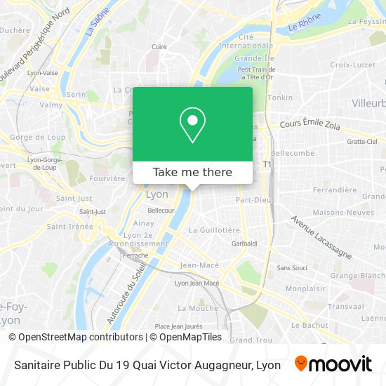 Sanitaire Public Du 19 Quai Victor Augagneur map