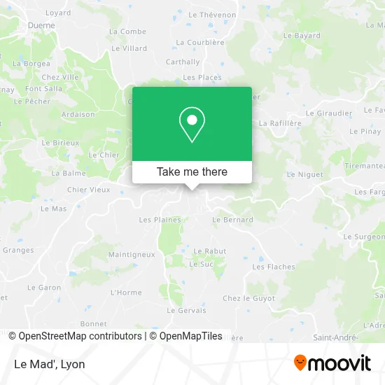 Le Mad' map
