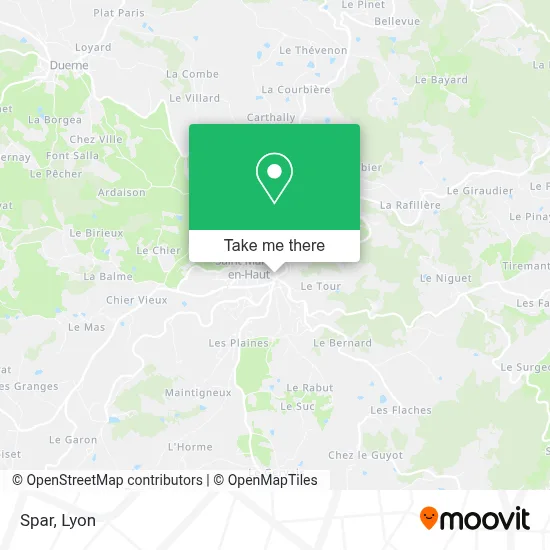 Spar map