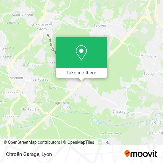 Garage Citroën map