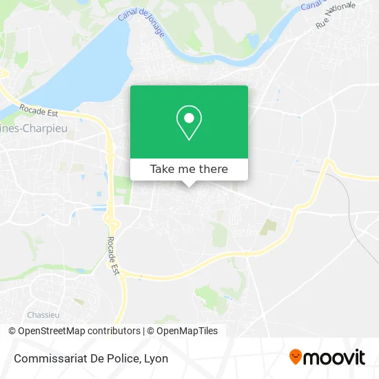 Commissariat De Police map