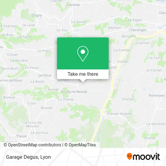 Garage Degus map