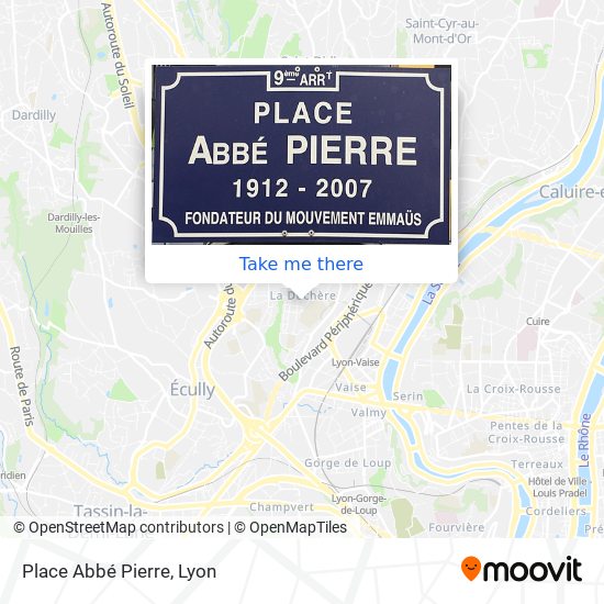 Mapa Place Abbé Pierre