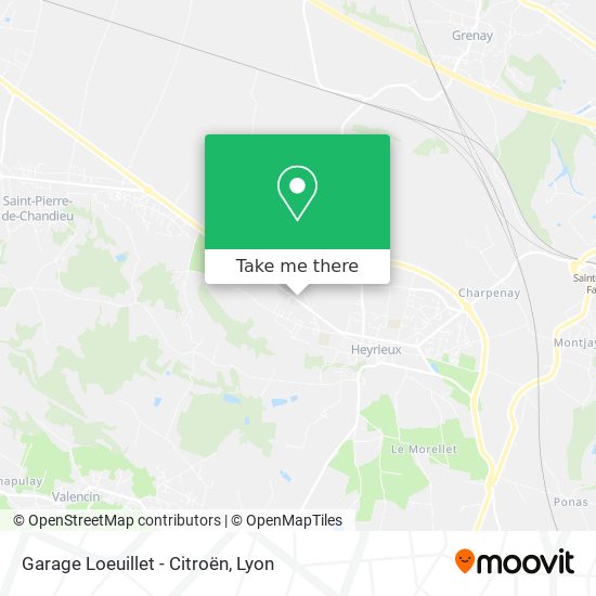 Garage Loeuillet - Citroën map