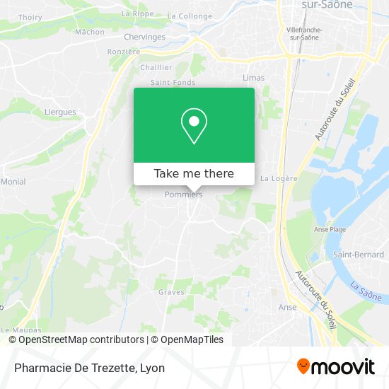 Mapa Pharmacie De Trezette