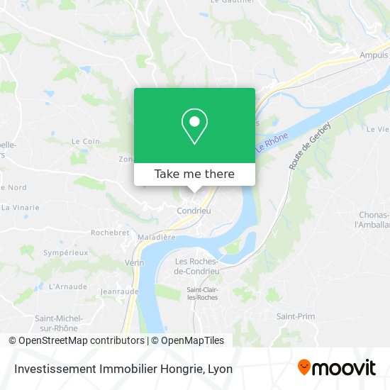 Investissement Immobilier Hongrie map