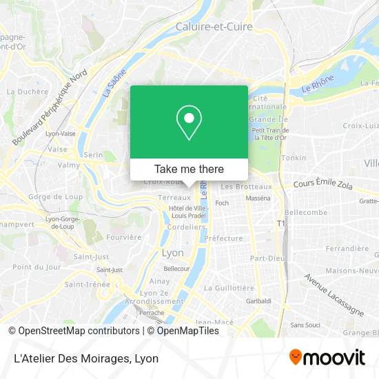 L'Atelier Des Moirages map