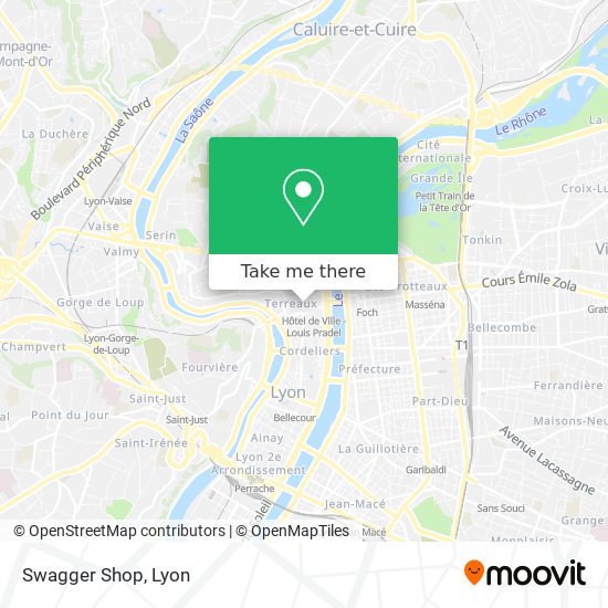 Swagger Shop map