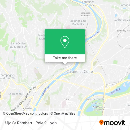 Mjc St Rambert - Pôle 9 map