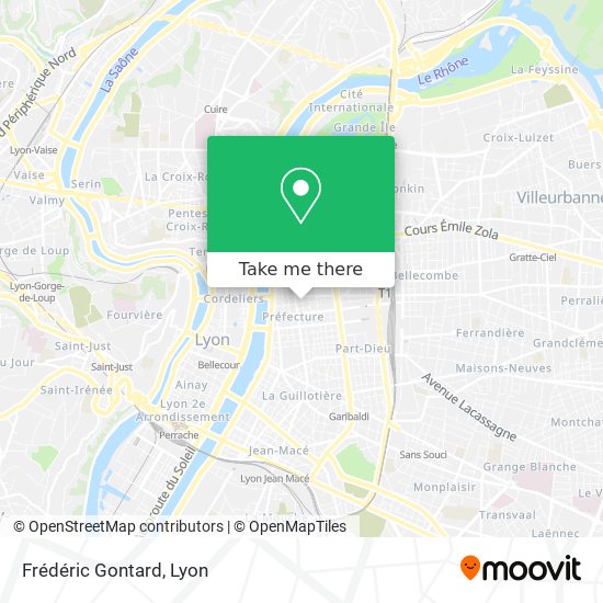 Frédéric Gontard map