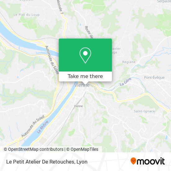 Le Petit Atelier De Retouches map
