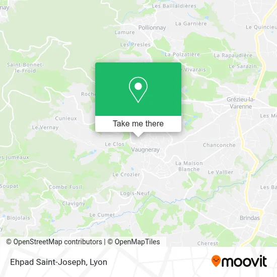 Ehpad Saint-Joseph map