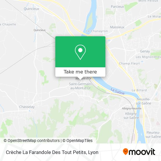 Crèche La Farandole Des Tout Petits map