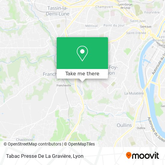 Tabac Presse De La Gravière map